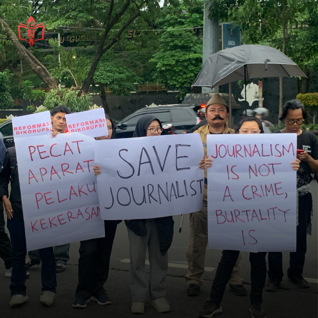 Foto: Doc. PribadiMassa Aksi Solidaritas dengan Tulisan Perlawanannya