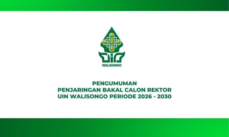Penjaringan Bakal Calon Rektor UIN Walisongo